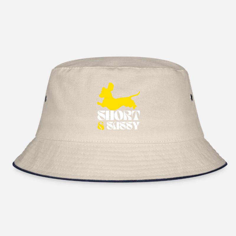 Dackel Hund Teckel Hund Rasse Dachshund Bucket Hat