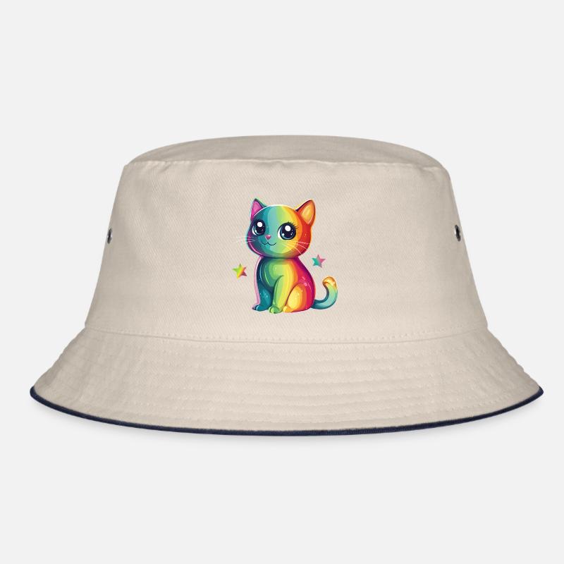 Chat arc-en-ciel mignon Bob