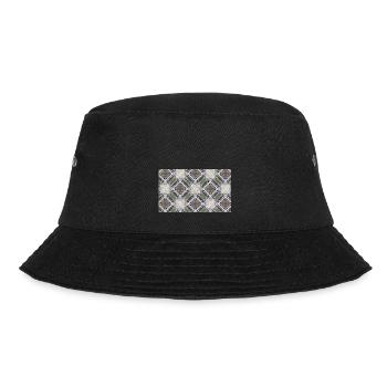 Old window glass with Nordic light - Bucket Hat - black - Front - Lela (165cm)