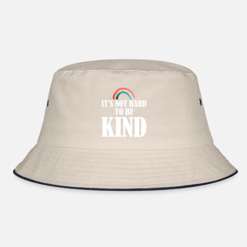 It's Not Hard To Be Kind Graphic Bucket Hat