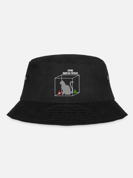 Quantum Physics Science Student Physicist Gift - Bucket Hat - black