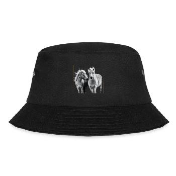 Horse - Horses - Pony - Bucket Hat - black - Front - Lela (165cm)