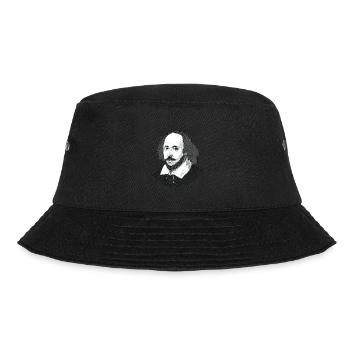 William Shakespeare - Bucket Hat - Schwarz - Vorne - Lela (165cm)