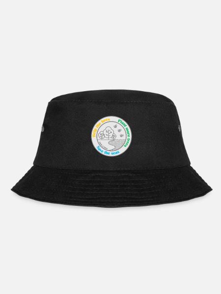 Rette die Welt - Bucket Hat - Schwarz