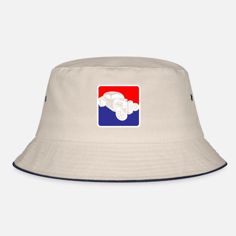 Hotrod Hot Rod V8 Tuning Car | Colors can be changed Bucket Hat
