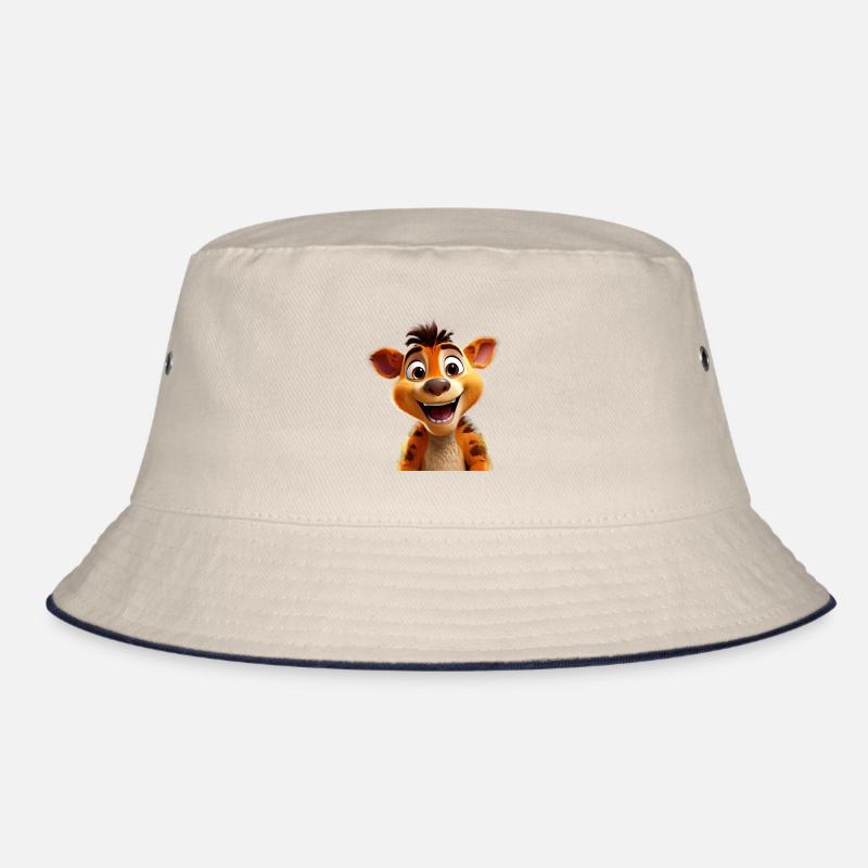 Fröhlicher Begleiter mit strahlenden Augen Bucket Hat