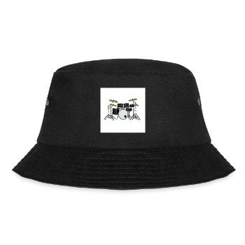The drums: rhythm in the blood - Bucket Hat - black - Front - Lela (165cm)