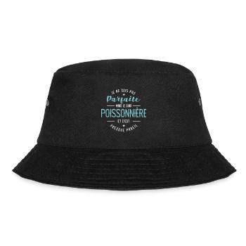 poissonnière je suis pas parfaite métier - Bob - noir - Devant - Lela (165cm)