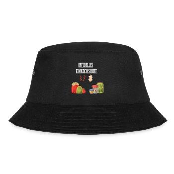 Einkochen Haltbar machen Fermentieren Einmachen - Bucket Hat - Schwarz - Vorne - Lela (165cm)