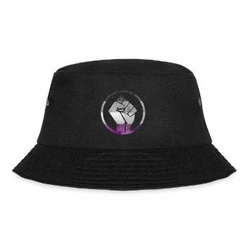 Fist Flag out Asexual - Bob - noir - Devant - Lela (165cm)
