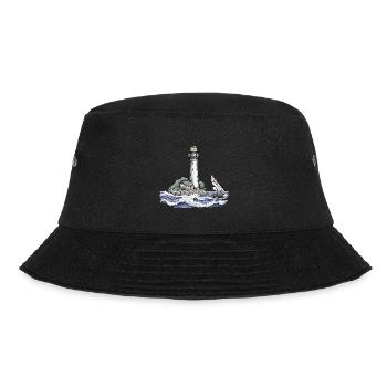 Lighthouse - Bucket Hat - black - Front - Lela (165cm)