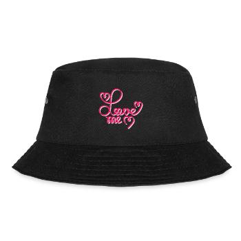 Love ME - Bucket Hat - black - Front - Lela (165cm)