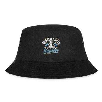 Broken Ankle Survivor 4 - Bucket Hat - Schwarz - Vorne - Lela (165cm)