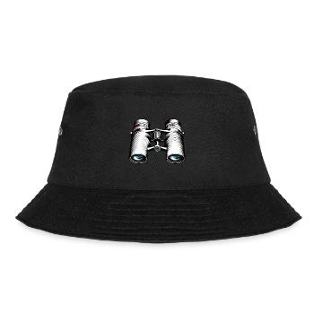 Binoculars / Observation / Observation / Adventure - Bucket Hat - black - Front - Lela (165cm)