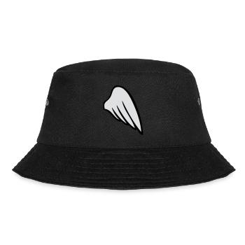 rightwing - Bucket Hat - Schwarz - Vorne - Lela (165cm)