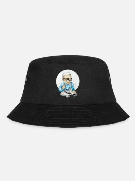 Naughty Boy - Bucket Hat - black