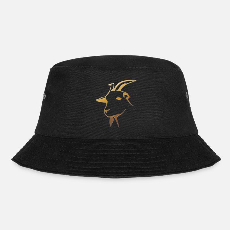 goat28 - Bucket Hat - Schwarz