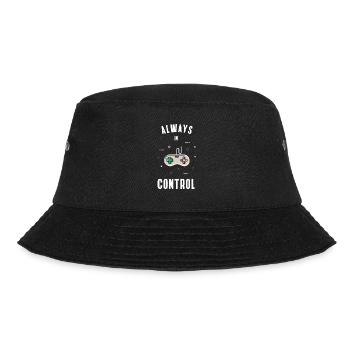 controler Play Station Game spielen Video pc Nerd - Bucket Hat - Schwarz - Vorne - Lela (165cm)