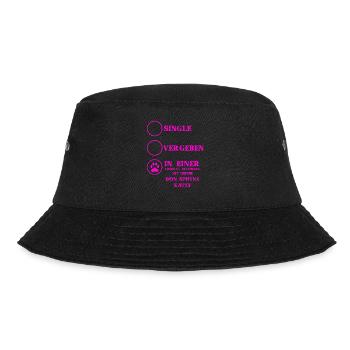 Beziehung Katzen liebe DON SPHYNX KATZE - Bucket Hat - Schwarz - Vorne - Lela (165cm)