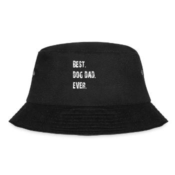 Best Dog Papa Dog Father Dog Holder Gift - Bucket Hat - black - Front - Lela (165cm)