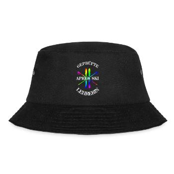 apres ski lehrerin- ski - Bucket Hat - Schwarz - Vorne - Lela (165cm)