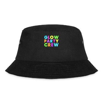 Glow Party Crew - Bucket Hat - black - Front - Lela (165cm)