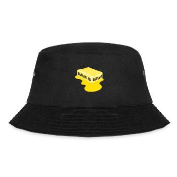 Butter Is Better Great Chef Cooking - Bucket Hat - black - Front - Lela (165cm)