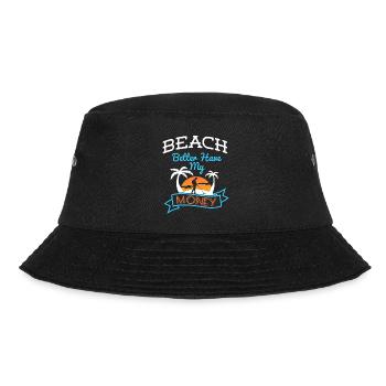 Plage Il vaut mieux avoir mon argent - Bob - noir - Devant - Lela (165cm)