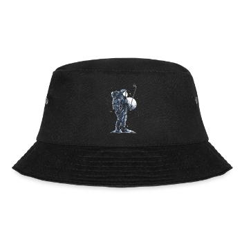 Astronaut - Bucket Hat - Schwarz - Vorne - Lela (165cm)