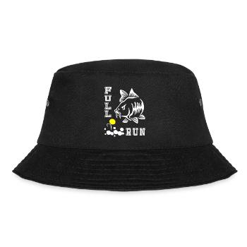 FULLRUN carp angler carp carp fishing gift - Bucket Hat - black - Front - Lela (165cm)