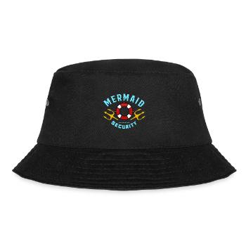 Mermaid Security Gift - Bucket Hat - Schwarz - Vorne - Lela (165cm)