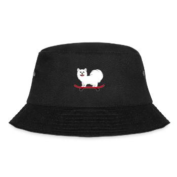 lustige Tiere Pflanzen Obst Gemüse Kindermotive - Bucket Hat - Schwarz - Vorne - Lela (165cm)