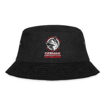 German shepherd - Bucket Hat - black - Front - Lela (165cm)
