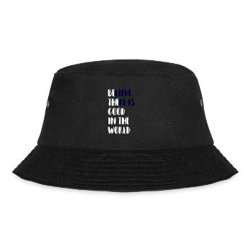 Be The Good In The World T-Shirt - Bucket Hat - black - Front - Lela (165cm)