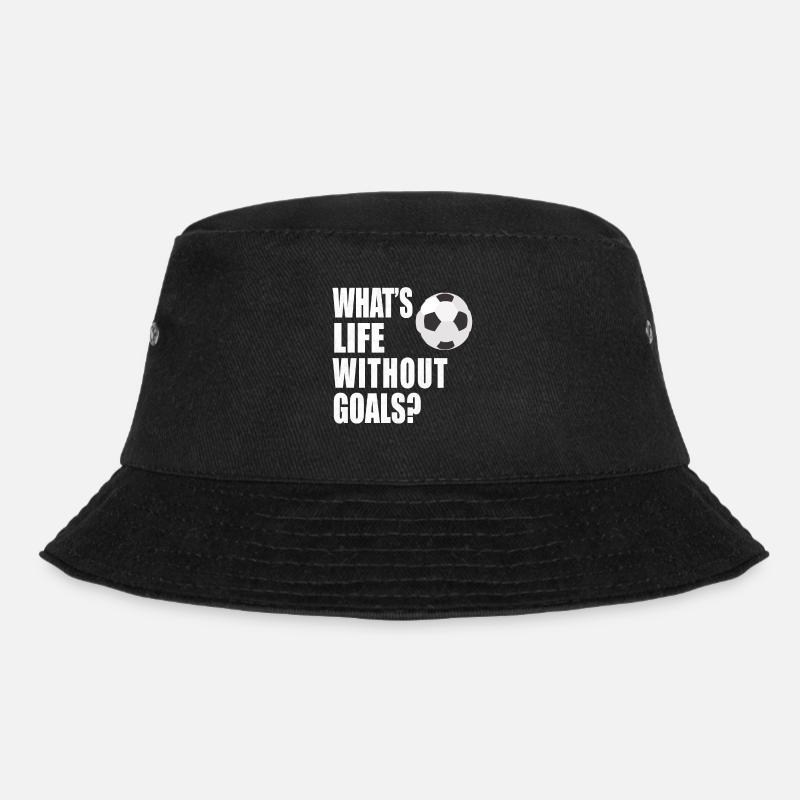 Fußball - Bucket Hat - Schwarz