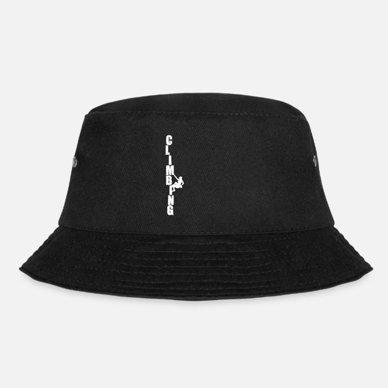 Klettern - Bucket Hat - Schwarz
