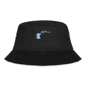Elephant - Elephant Lover - Elephant - Bubble - Bucket Hat - black - Front - Lela (165cm)
