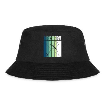 Archery Gift Idea & T-Shirt - Bucket Hat - black - Front - Lela (165cm)