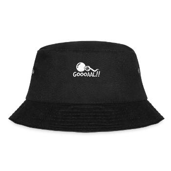 Gooooal Funny Pregnancy Announcement Shirt Goal - Bucket Hat - black - Front - Lela (165cm)