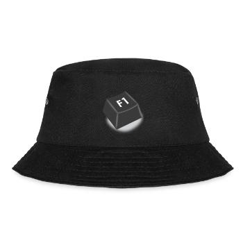 f1 help button - Bucket Hat - black - Front - Lela (165cm)