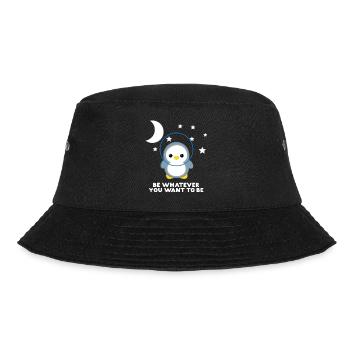Pingouin - Pingouins - Penguin Motive - Soyez vous-même - Bob - noir - Devant - Lela (165cm)