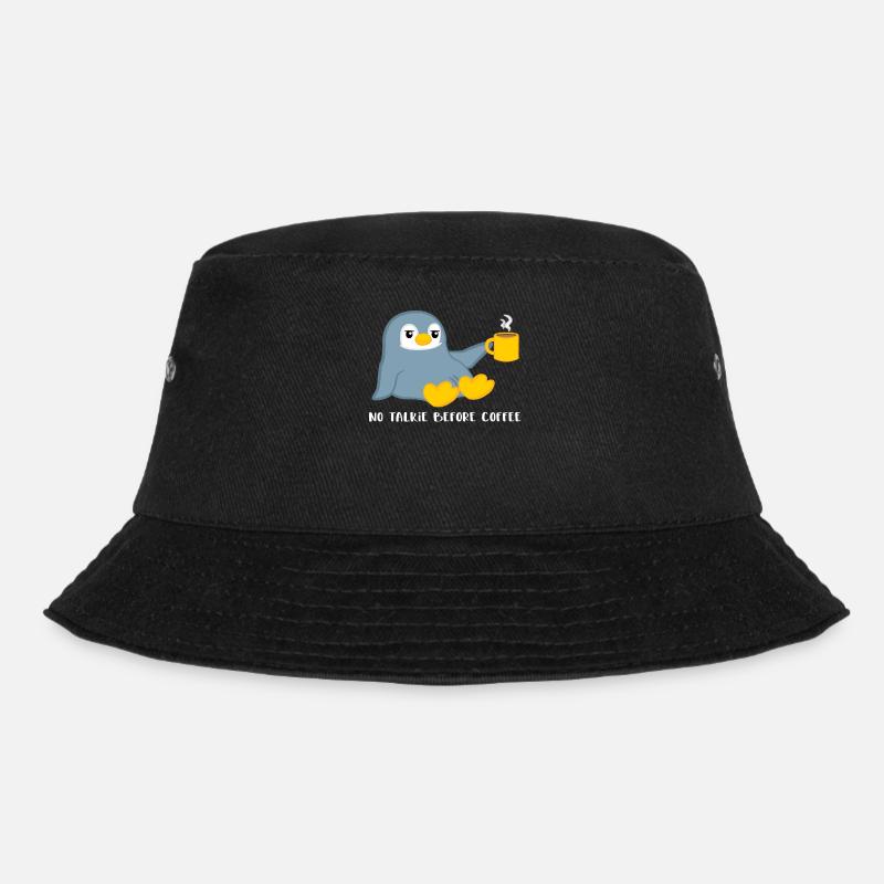Pingouin - pingouins - motif pingouin - café - Bob - noir