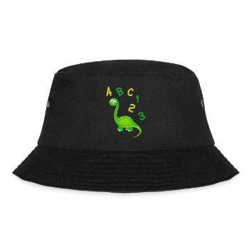 Back to school 1st class enrollment - Bucket Hat - black - Front - Lela (165cm)