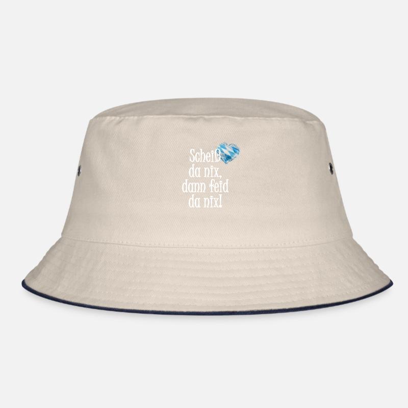 Scheiss da nix Bayern Bucket Hat
