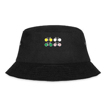 France cycling race tour cycling racing bike jerseys - Bucket Hat - black - Front - Lela (165cm)