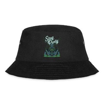 Team Groom Stag Party JGA - Bucket Hat - black - Front - Lela (165cm)