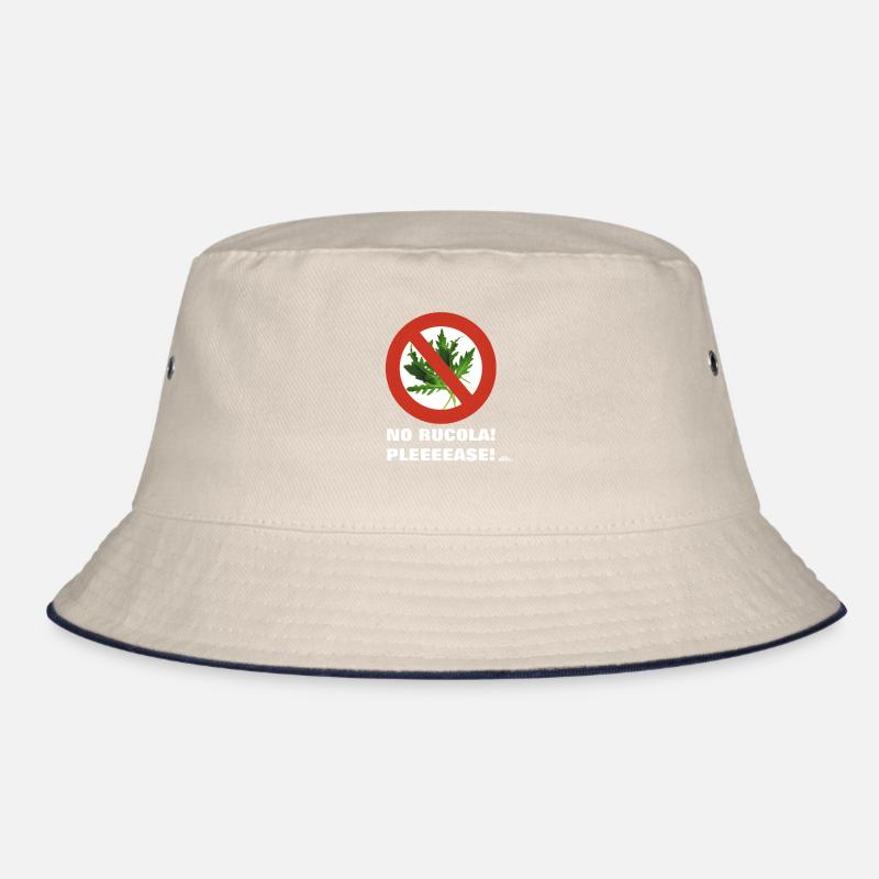 No Rucola pleeease! Bitte keinen Rucola! Bucket Hat
