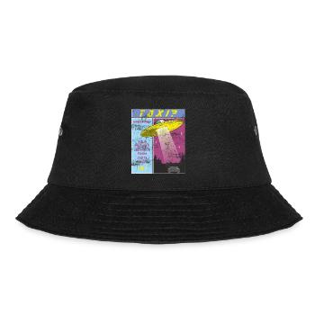 Alien taxi? Funny hijacker from space - Bucket Hat - black - Front - Lela (165cm)