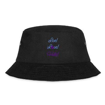 Live! Love! Hula! - Bucket Hat - black - Front - Lela (165cm)