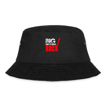Big Brothers Rock - Bucket Hat - Schwarz - Vorne - Lela (165cm)